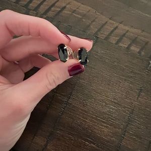 Kendra Scott black stud earrings